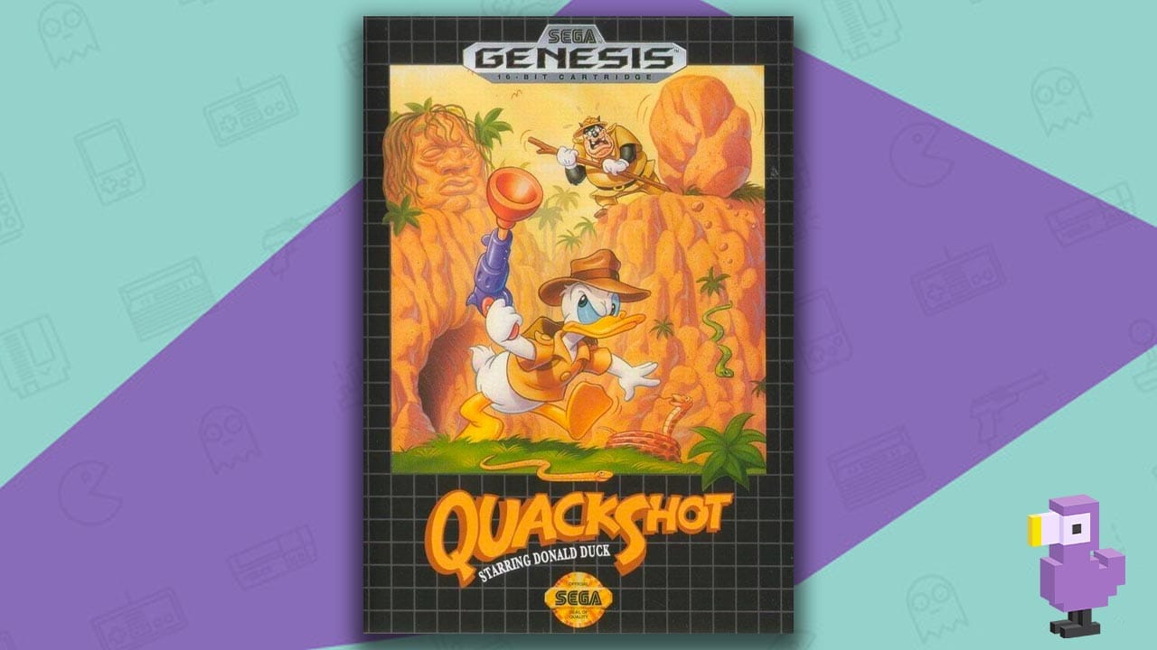 Sega Genesis Quackshot cover