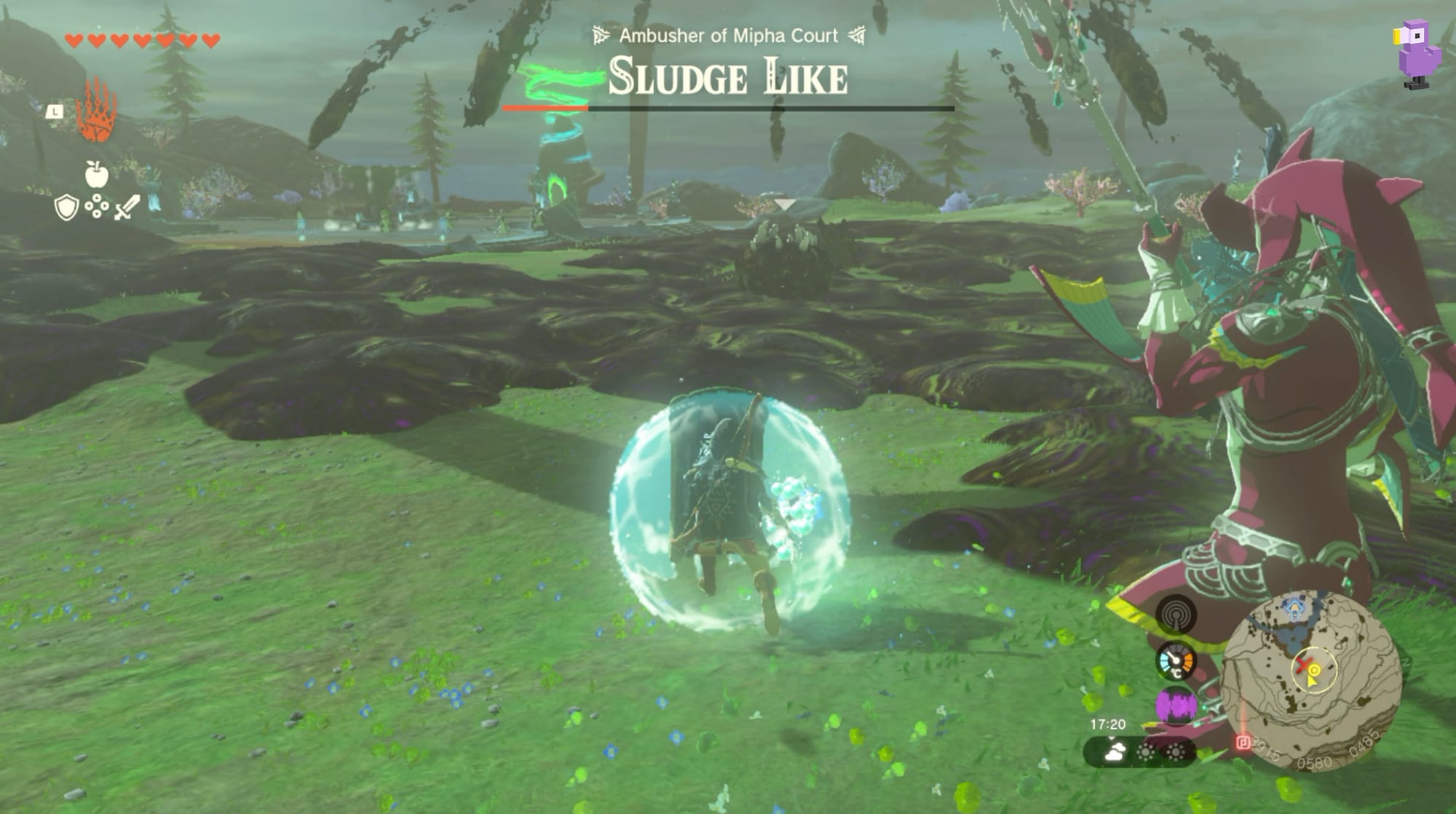 How To Beat Sludge Like In Zelda Tears Of The Kingdom Sidon's power