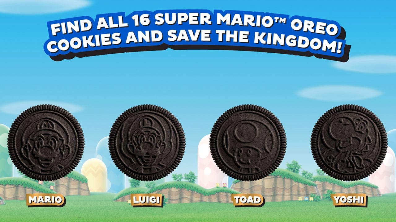 Super Mario Oreo Cookies