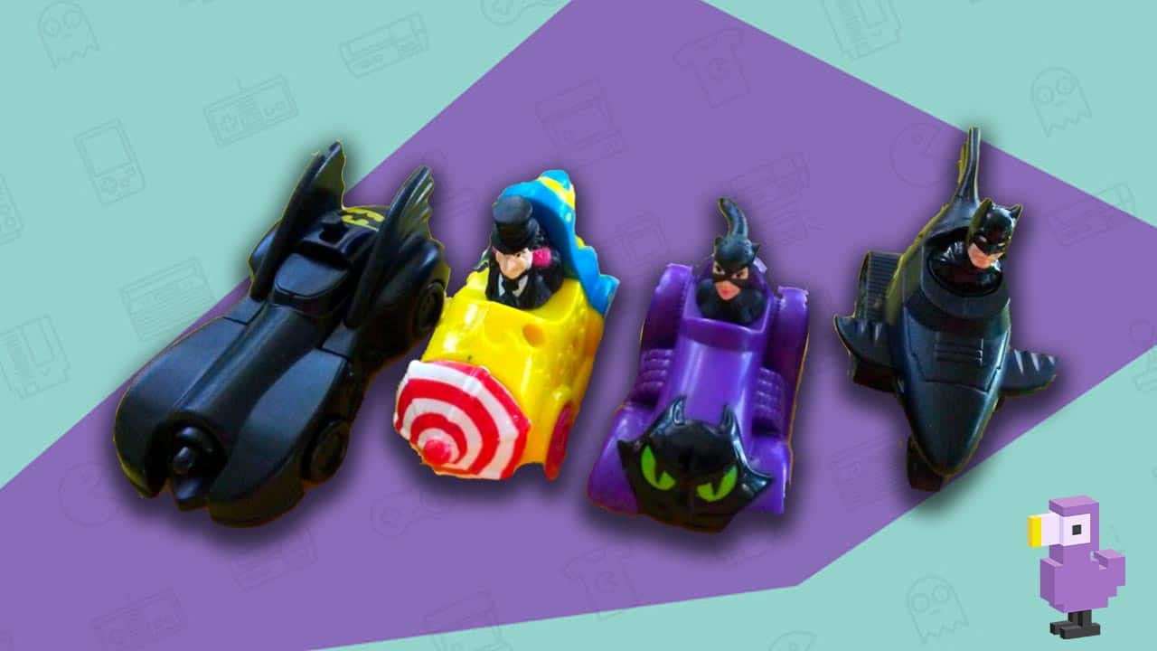 Batman Returns happy meal vehicles