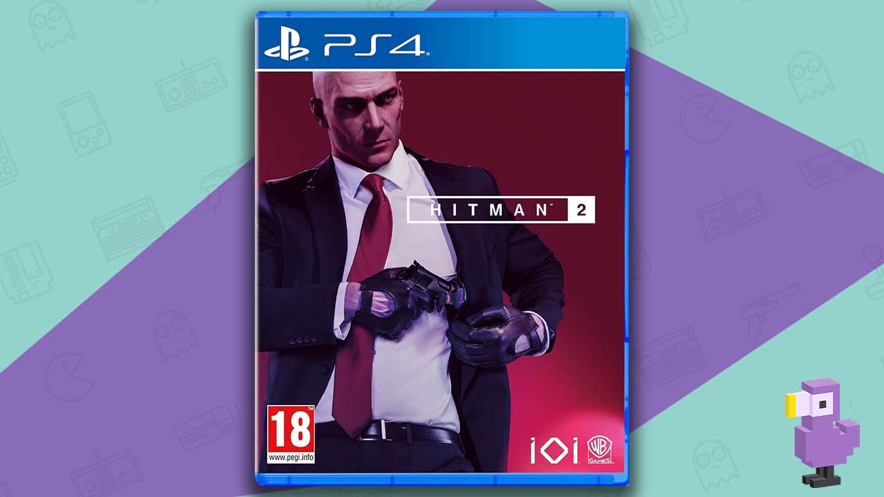 Game case for Hitman 2 Ps4