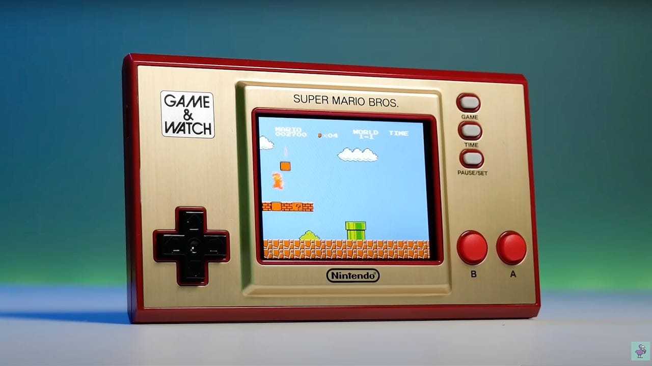 super mario bros game watch