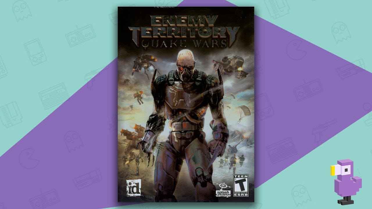 Game box art for enemy territory quake wars