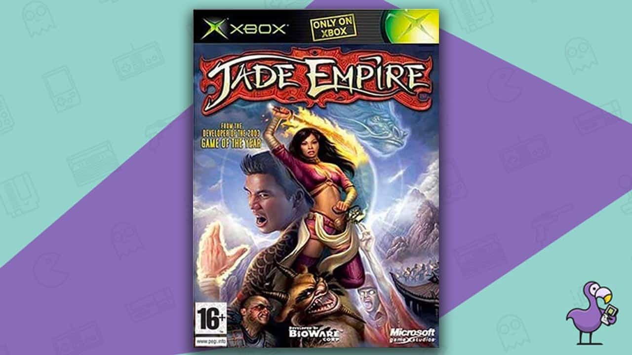 Jade Empire Xbox game box