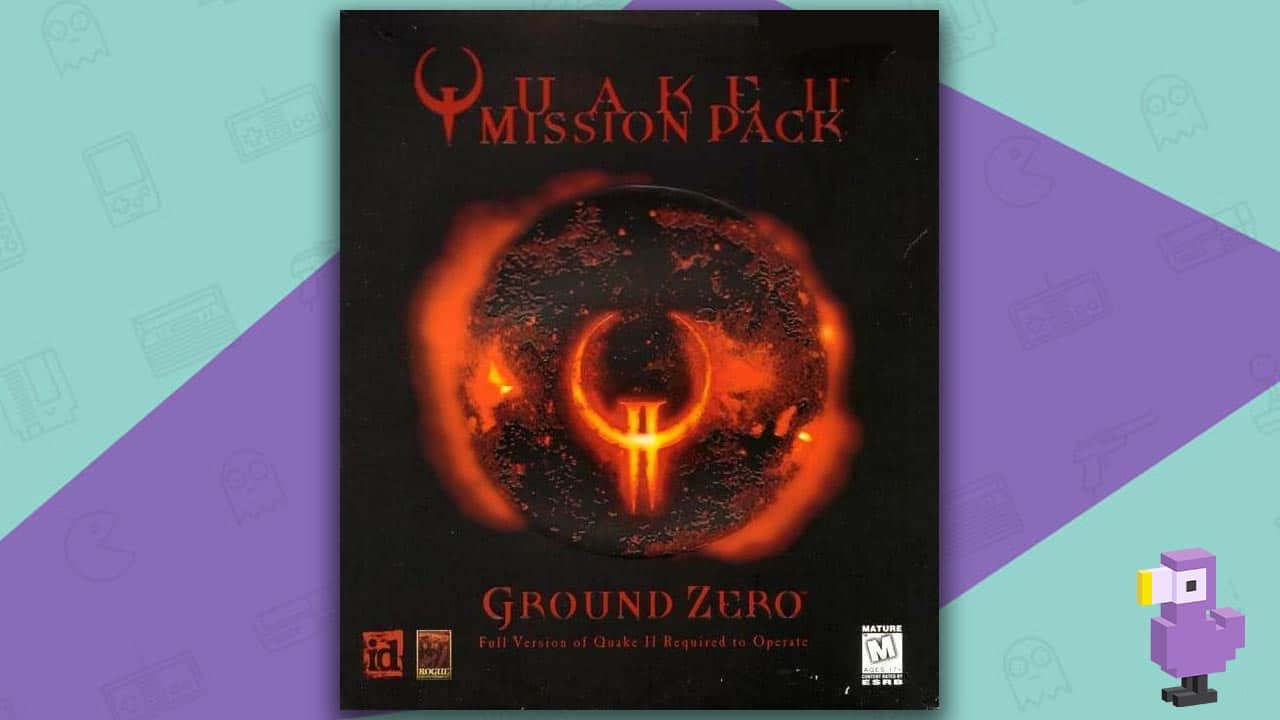 Quake II Ground Zero game case