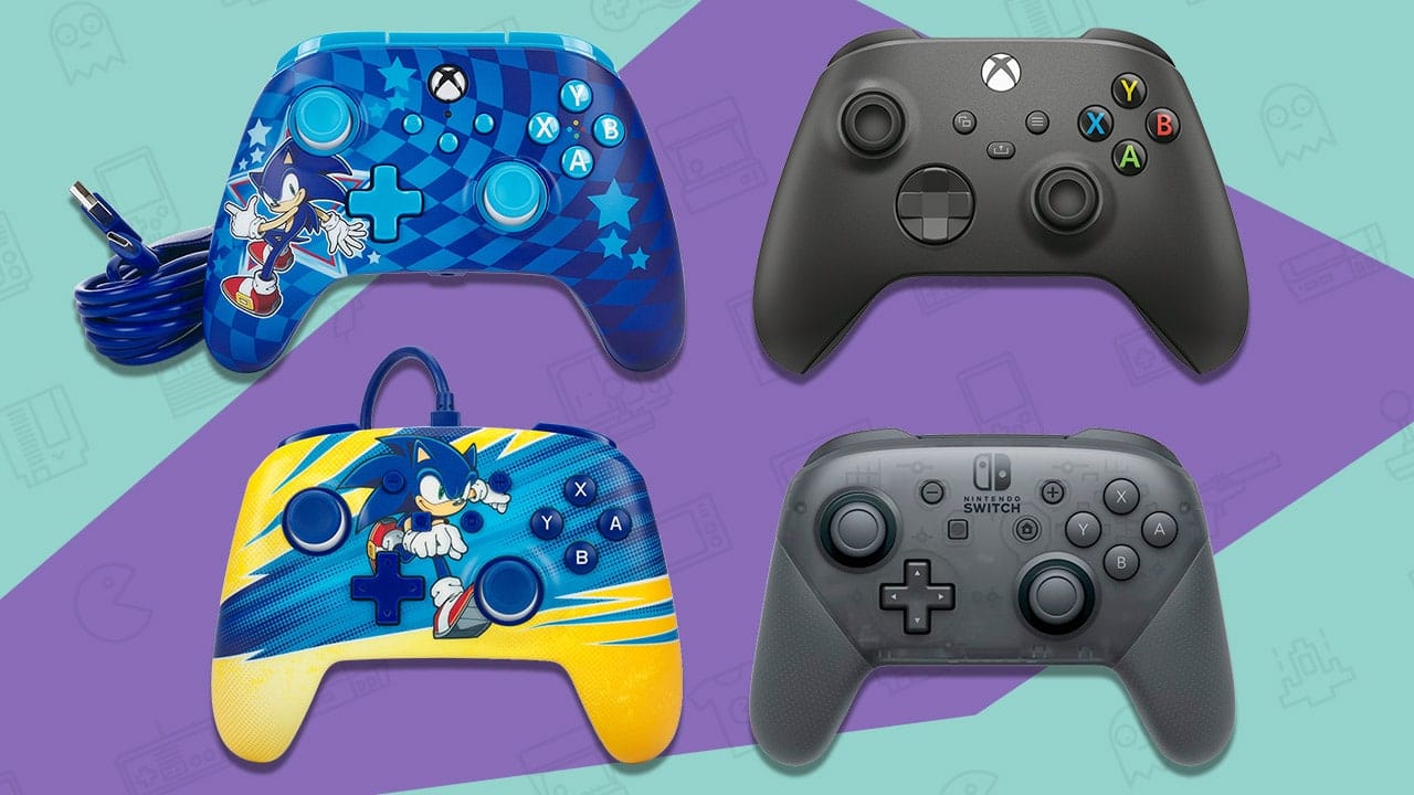 Sega PowerA Sonic Controllers