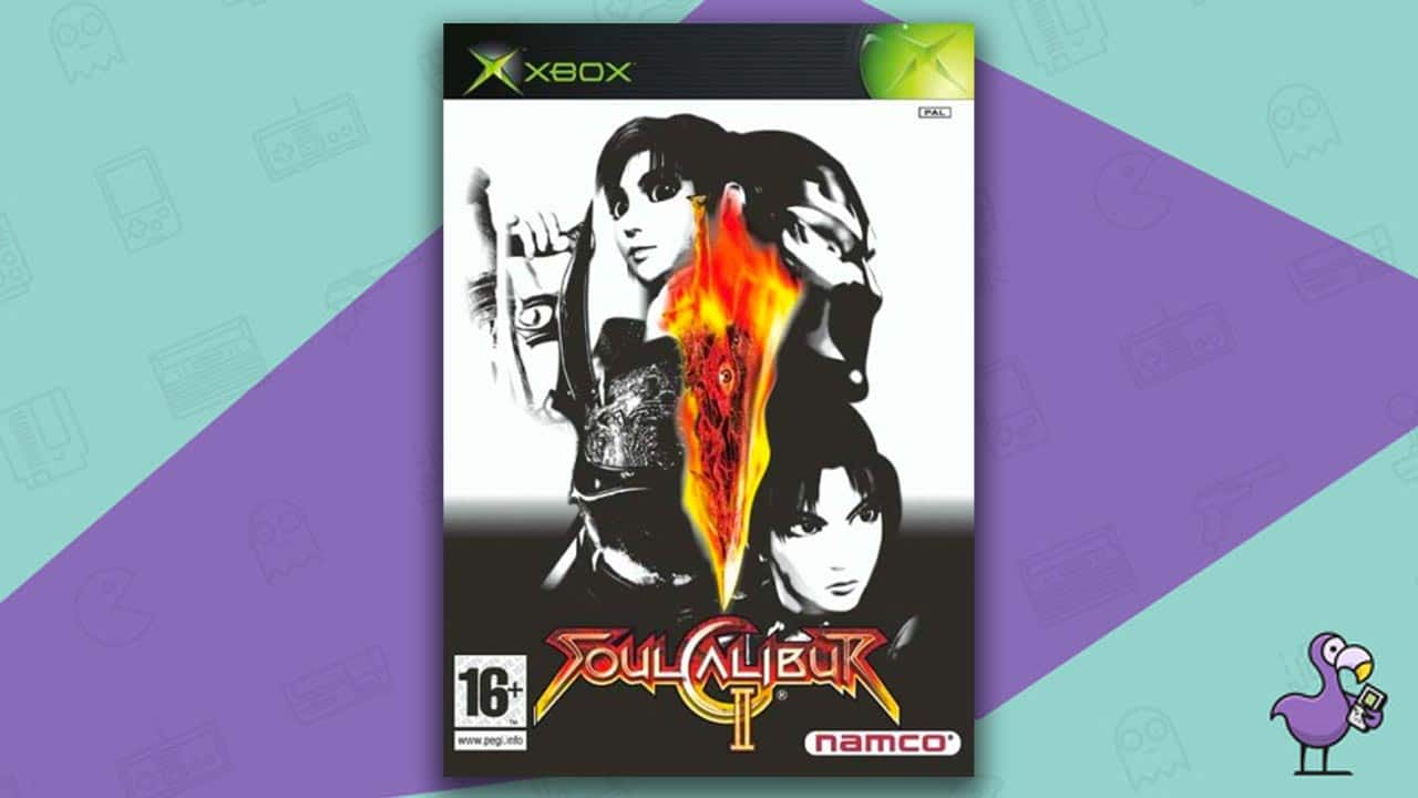 Microsoft Xbox game case for Soul Calibur 2 