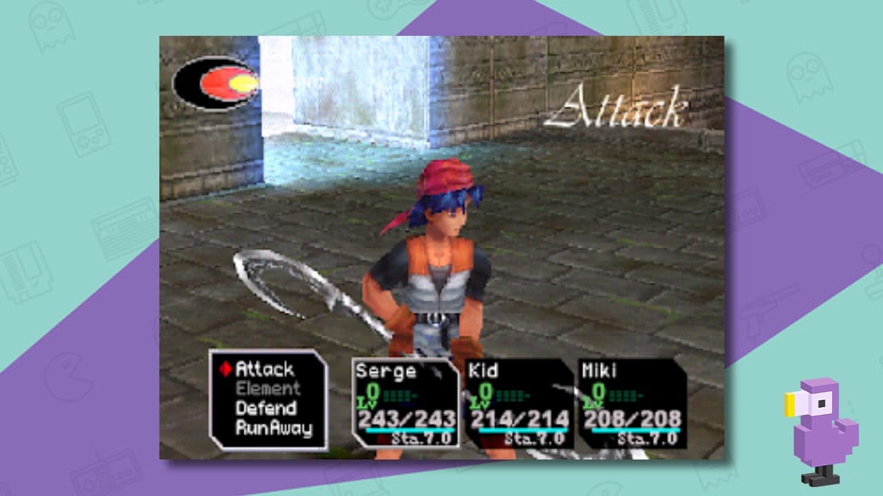 chrono cross gameplay