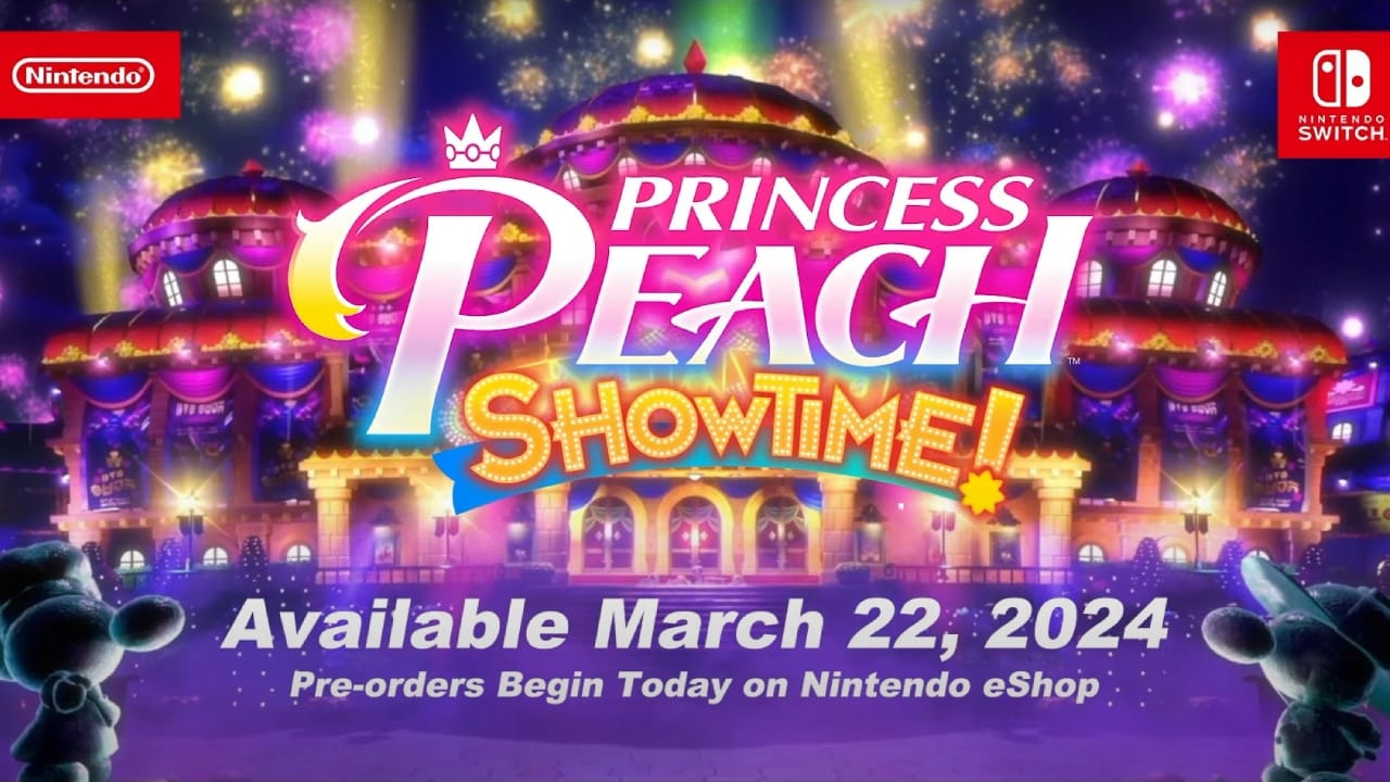 princess peach showtime pre order - Nintendo Direct