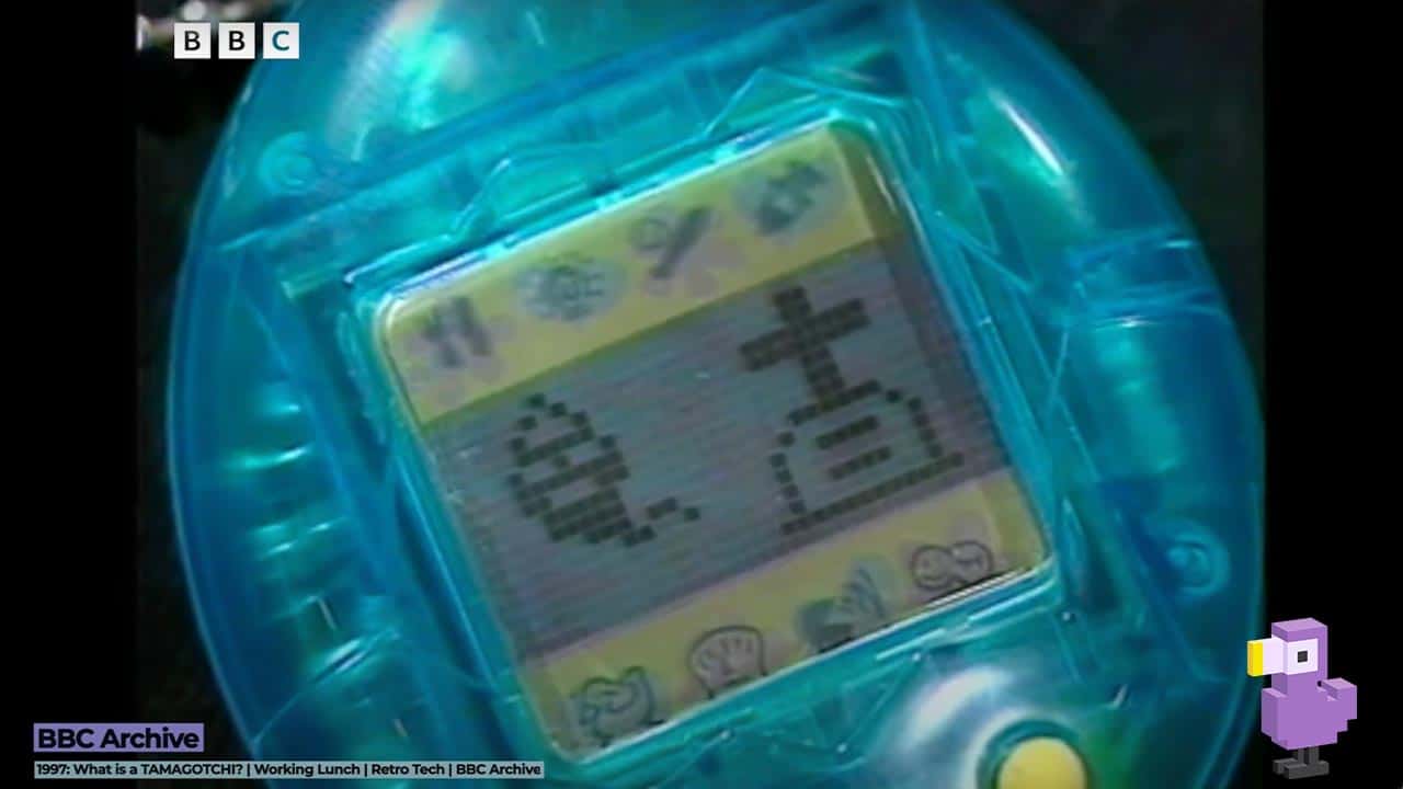 Tamagotchi grave graphic