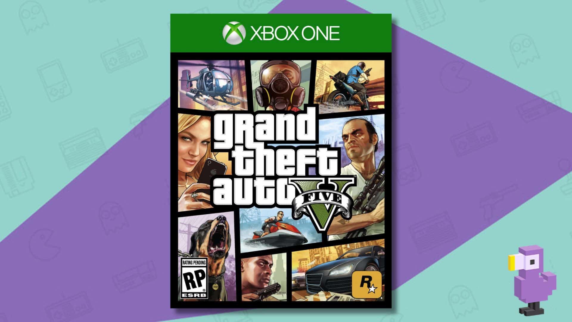 GRAND THEFT AUTO V GAME CASE