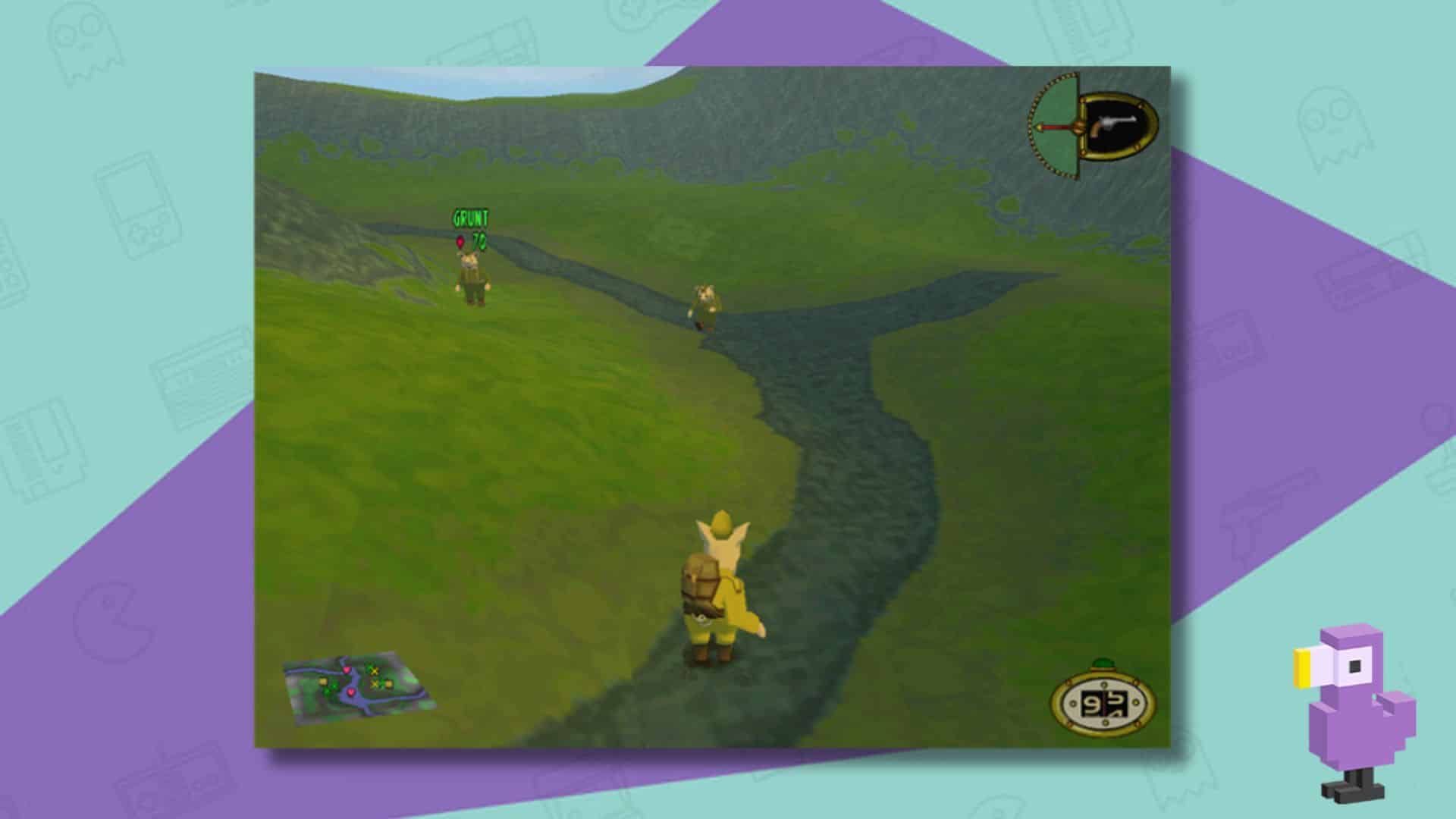 HOGS OF WAR PS1 SCREENSHOT