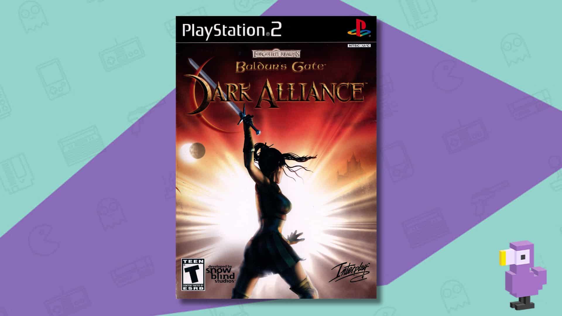 BALDURS GATE DARK ALLIANCE GAME CASE