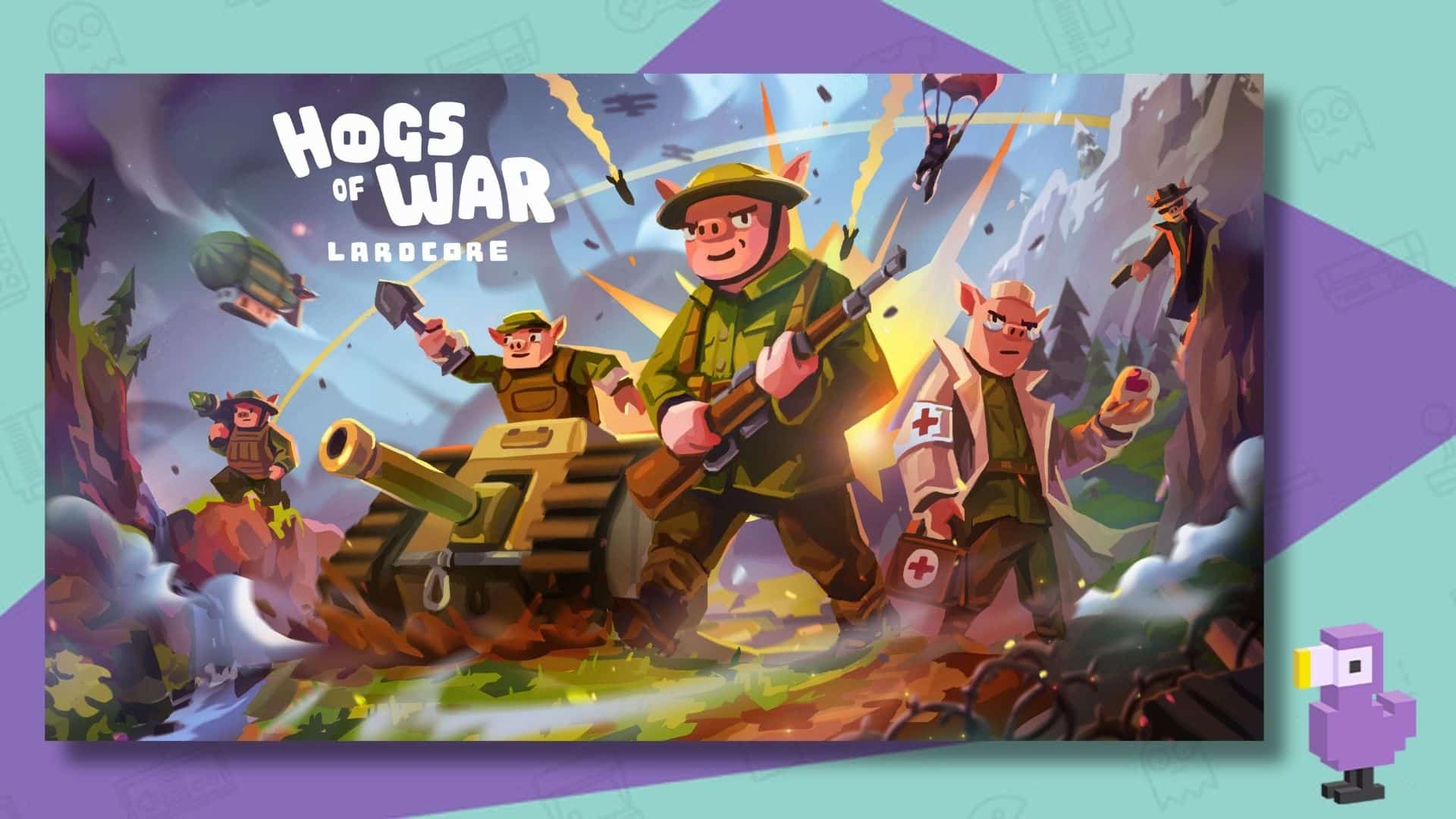 HOGS OF WAR LARDCORE KEYART