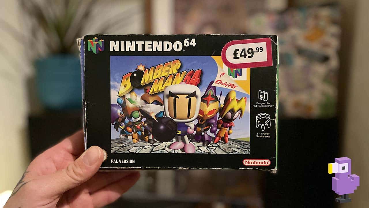 Seb's Bomberman 64 box