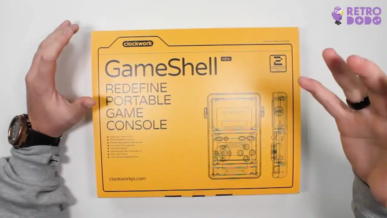 clockwork gameshell box