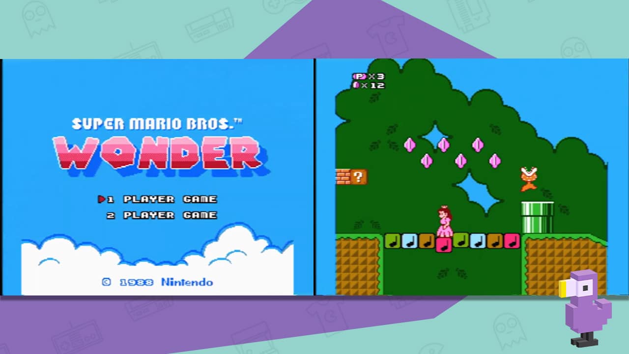 Super Mario Bros. Wonder on NES