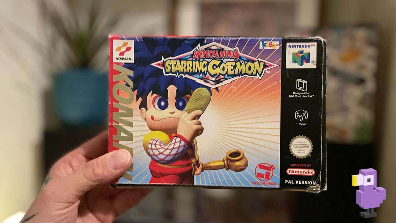 Mystical Ninja Starring Goemon  Nintendo 64 game box