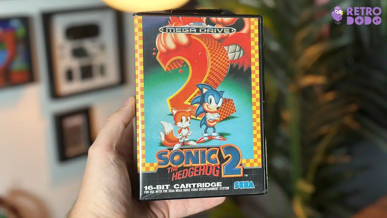 sonic the hedgehog 2 Sega Mega Drive box