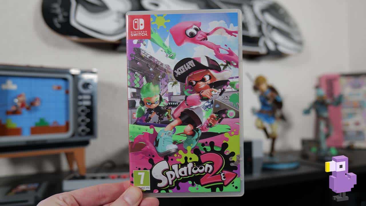 Splatoon 2 game case 