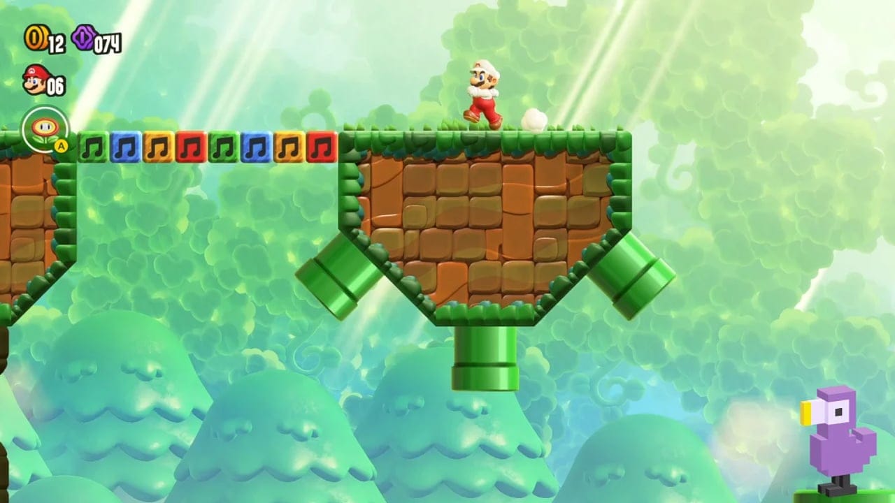 super mario bros wonder secret exit piranha plants on parade 2