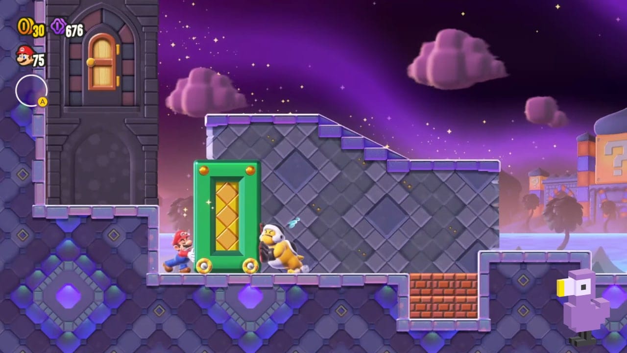 super mario bros wonder secret exits secrets of shova mansion 1