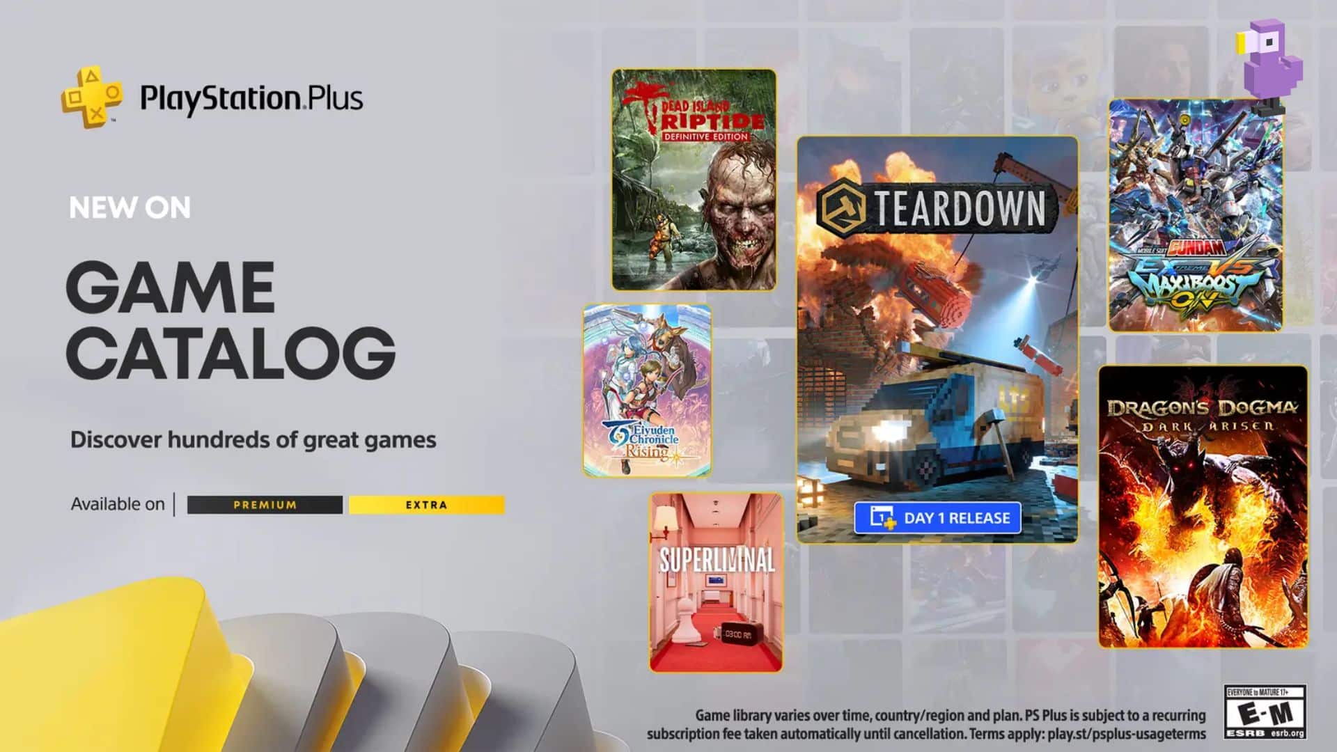 PS+ November Game Catalog