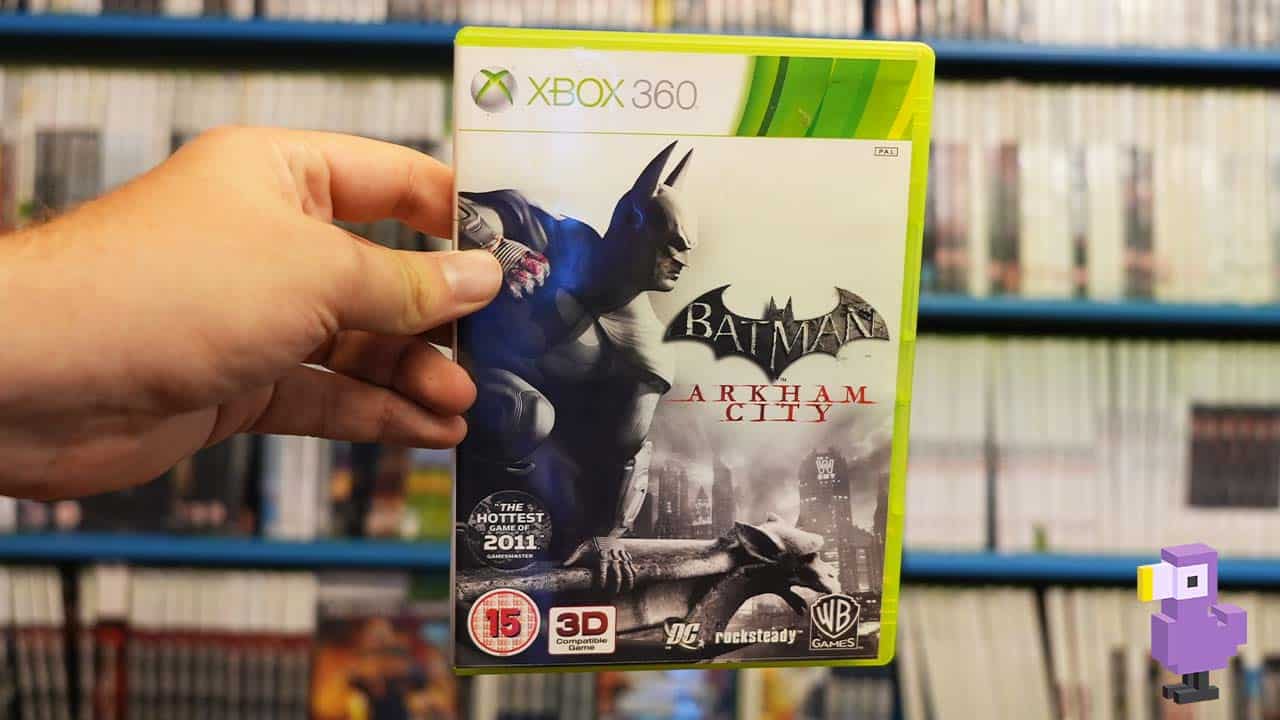 Batman Arkham City game case cover art