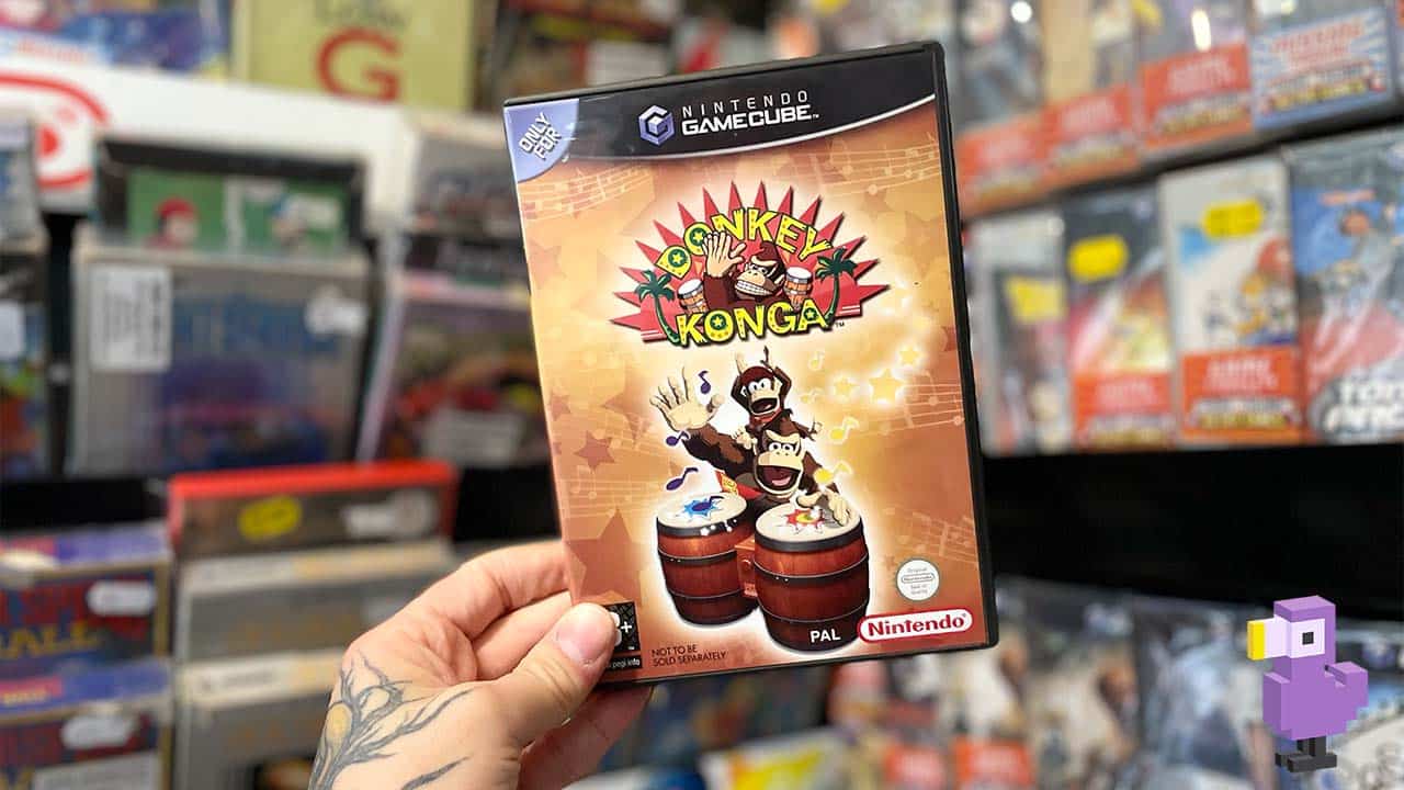 Donkey Konga game case cover art