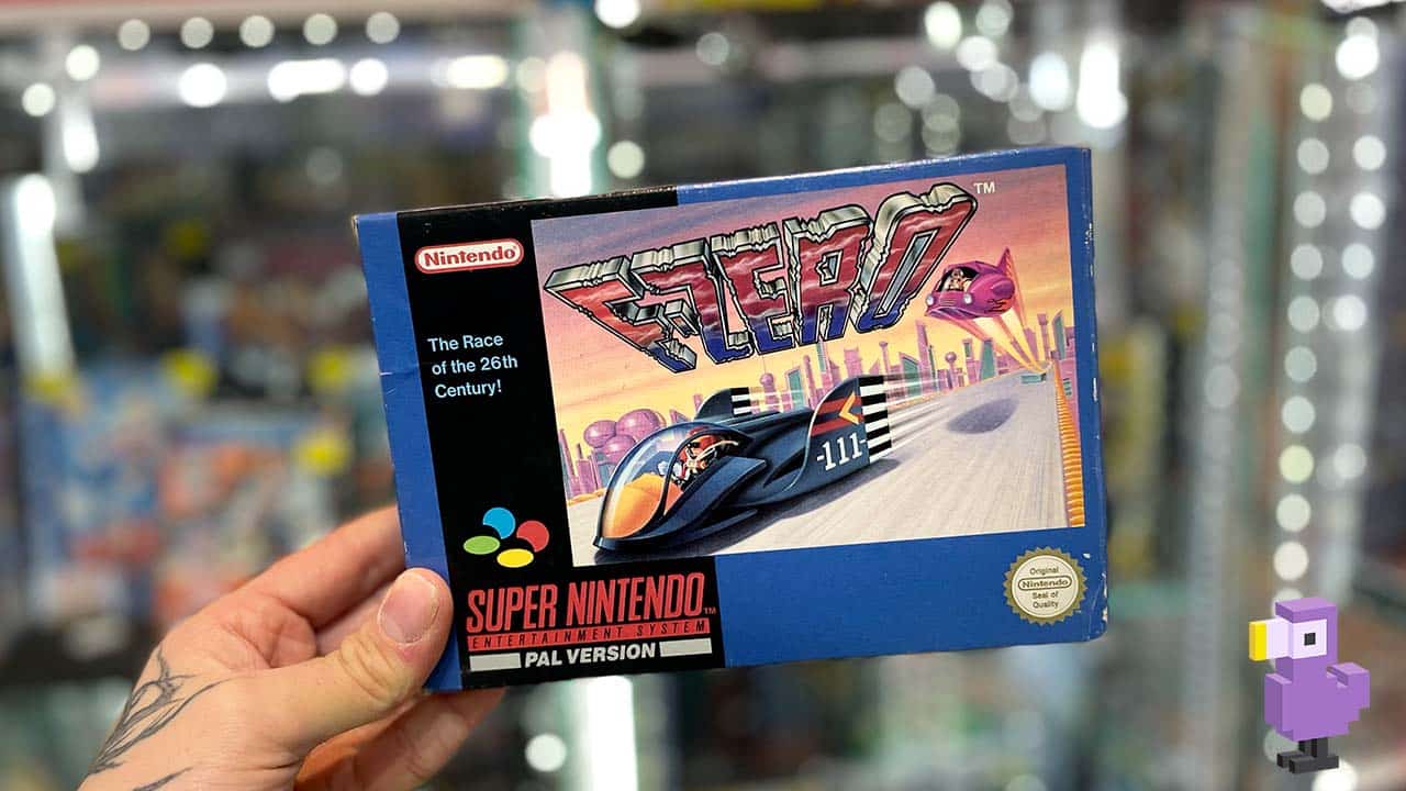 F-Zero Game Case Cover Art