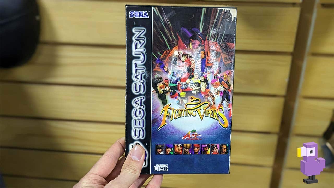 fighting vipers game case sega saturn