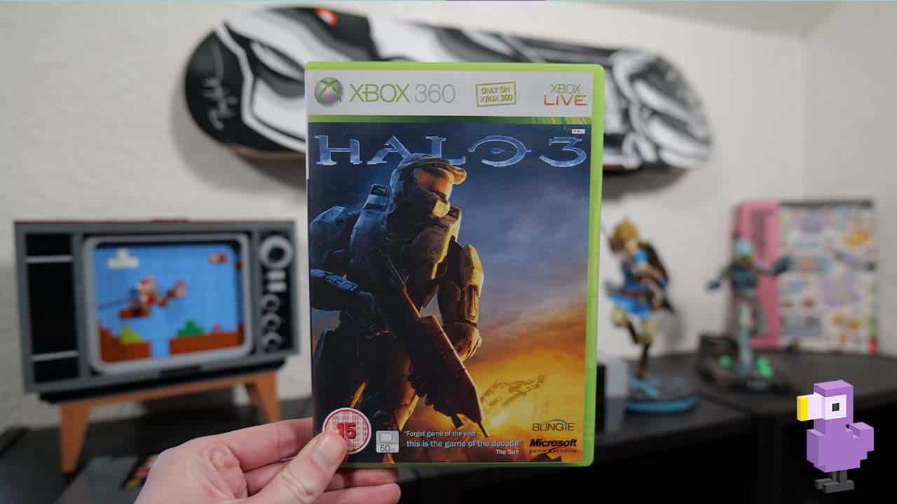 Best Selling Xbox 360 Games - Halo 3 Game Case Cover Art