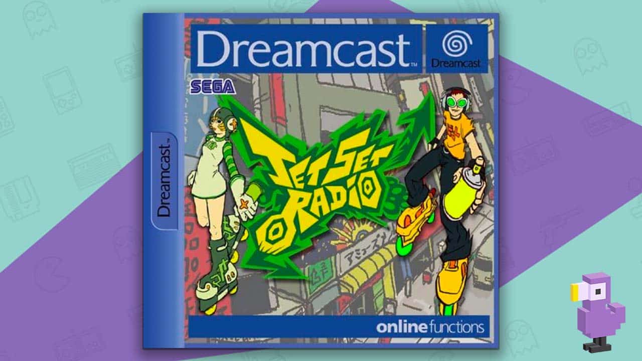 jet set radio game case cover art 