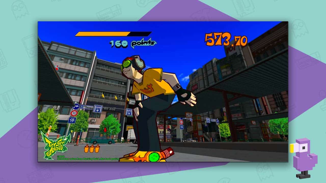 jet set radio gameplay best dreamcast games