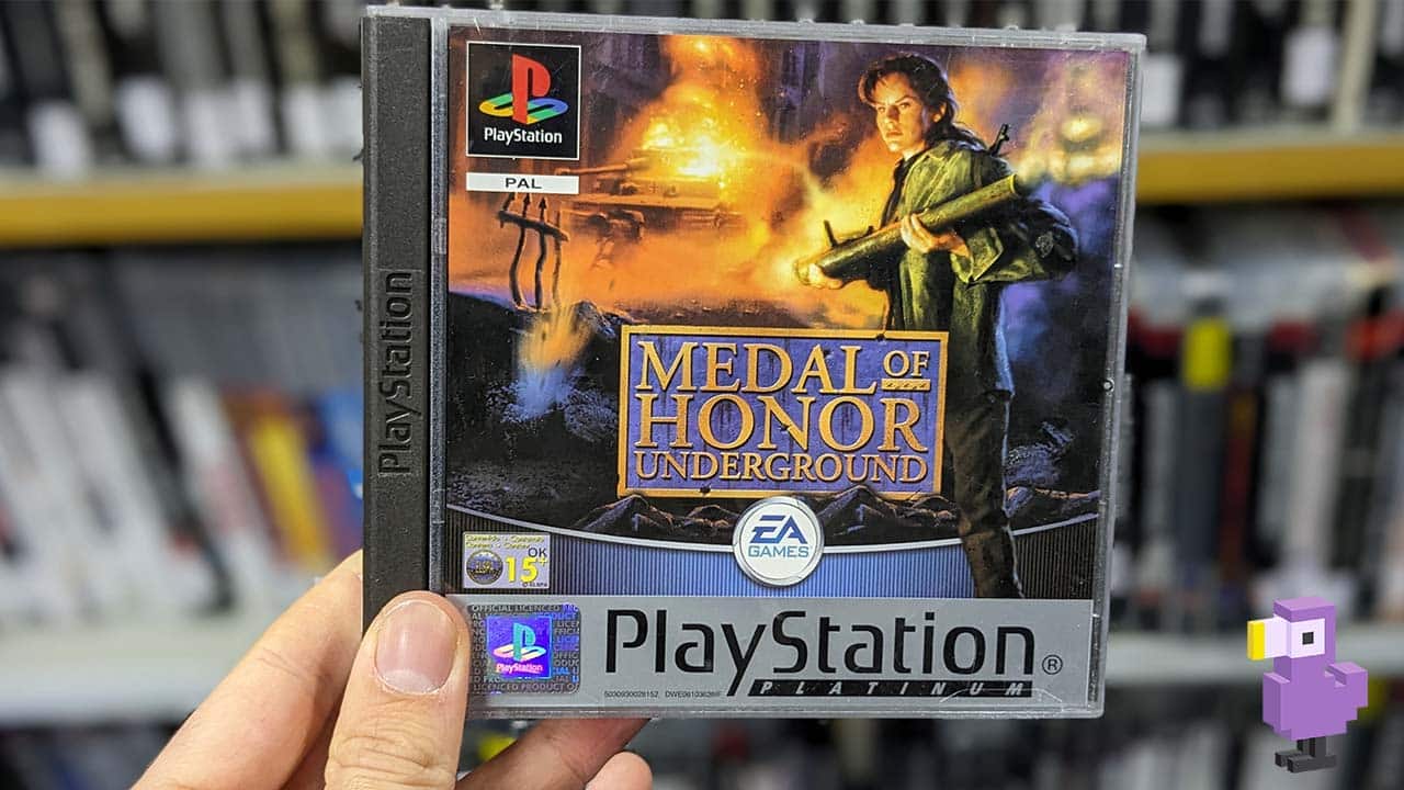 Medal of Honour Underground game case cover art