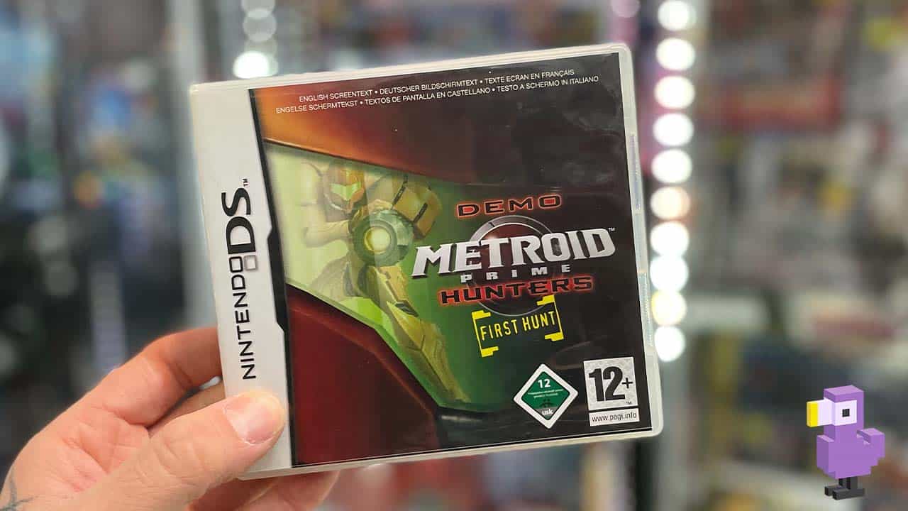 Metroid Prime: Hunters game case