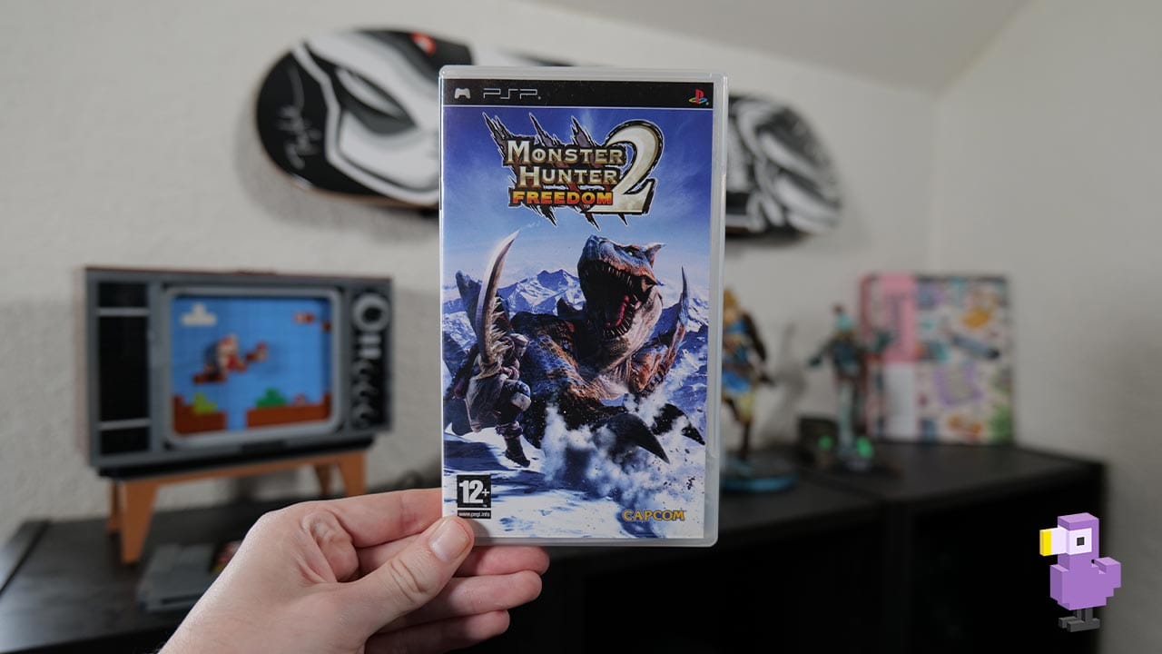 Monster Hunter Freedom 2 game case cover art