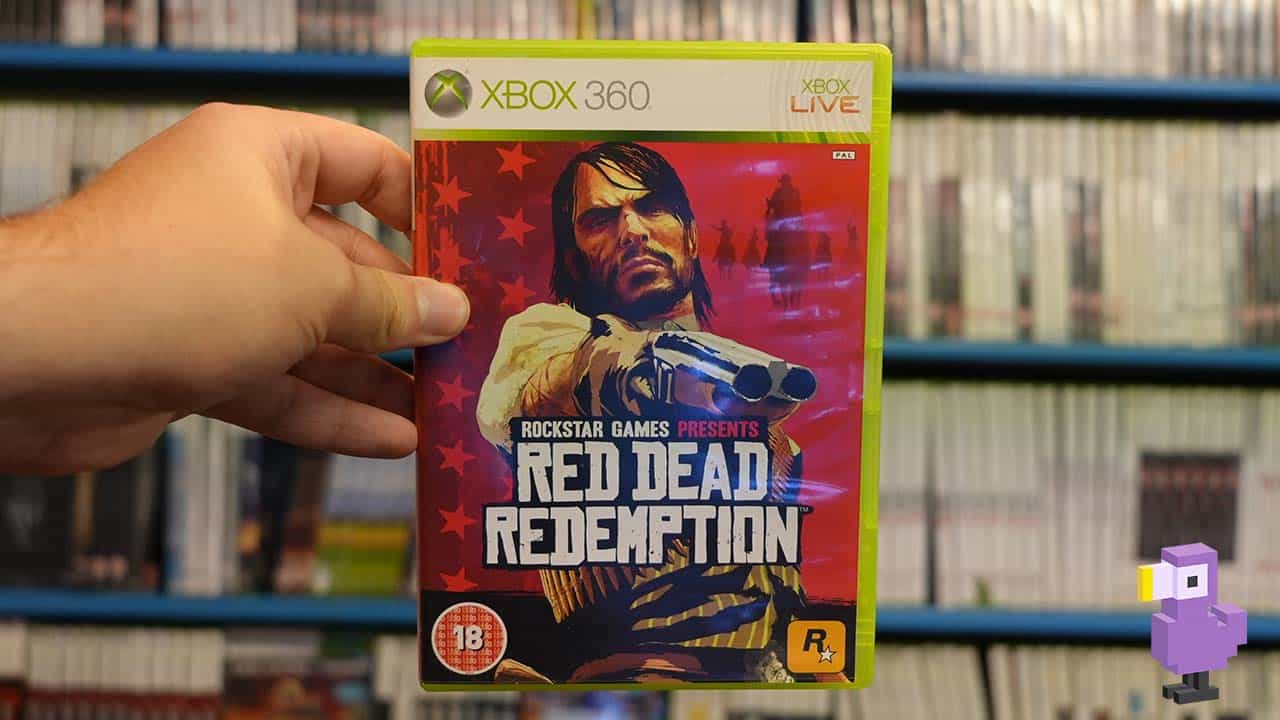 Red Dead Redemption game case cover art