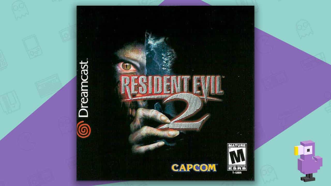 Resident Evil 2 game case cover art