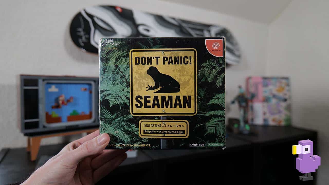 Seaman game case cover art best dreamcast games