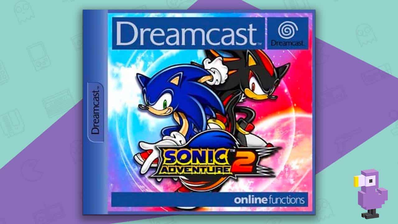 Sonic Adventure 2 game case cover art 