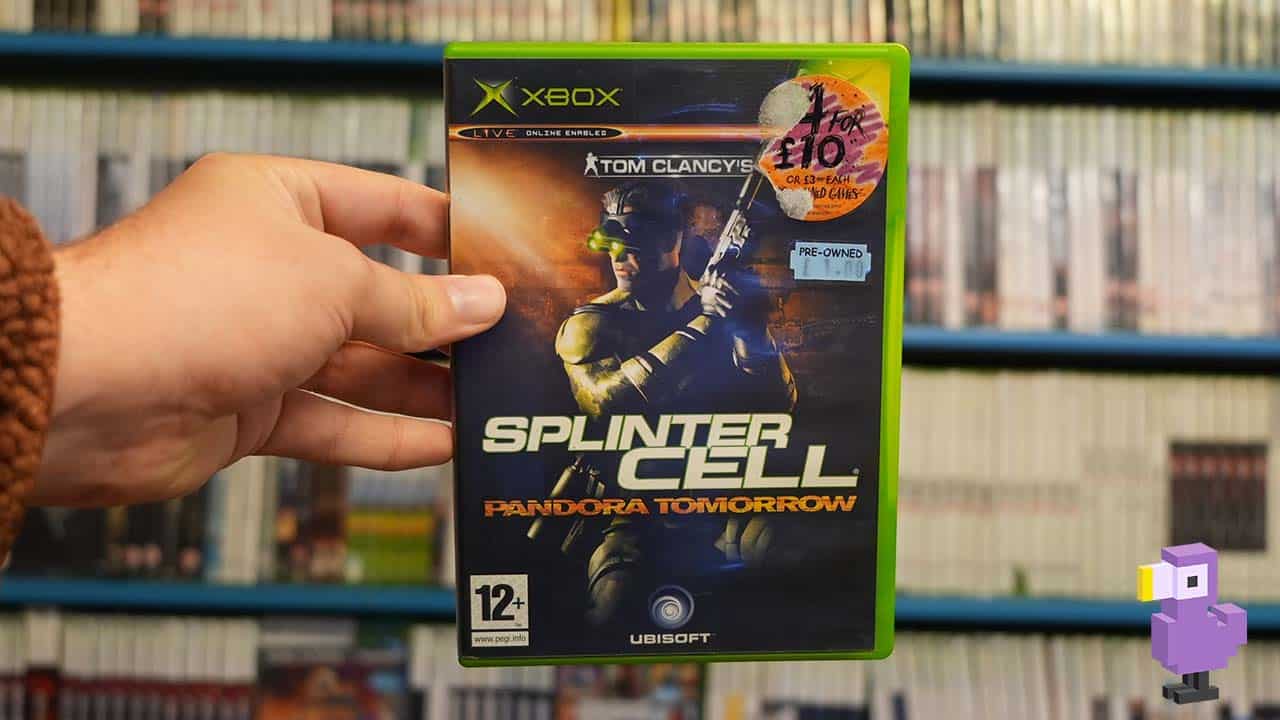 Tom Clancy's Splinter Cell: Pandora Tomorrow Xbox case