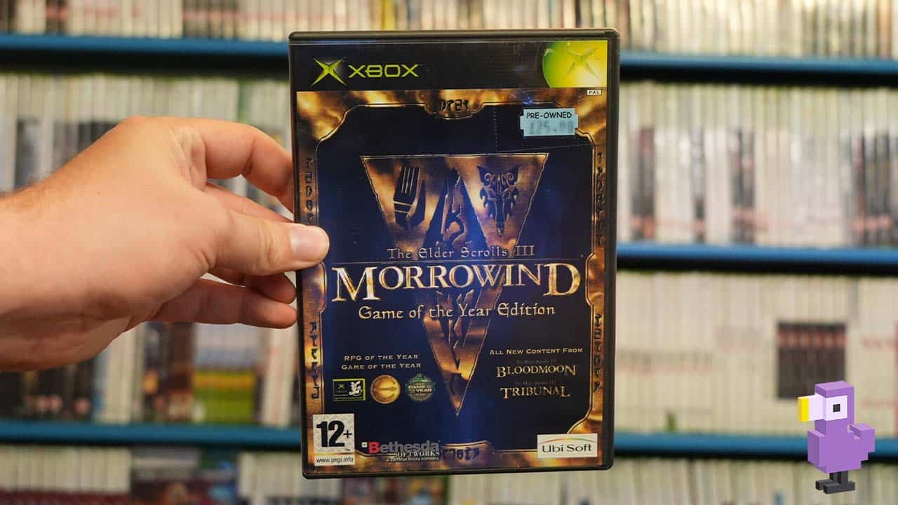 The Elder Scrolls III: Morrowind game case