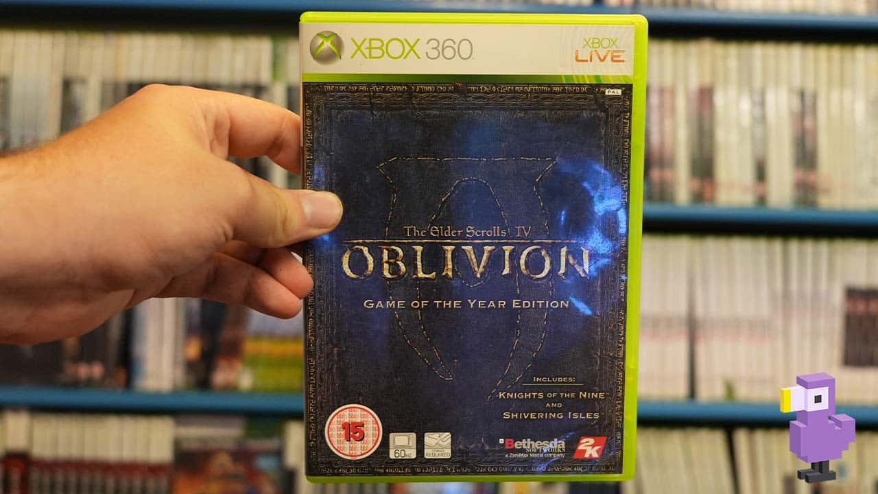 The Elder Scrolls IV Oblivion Game of the Year edition game case cover art