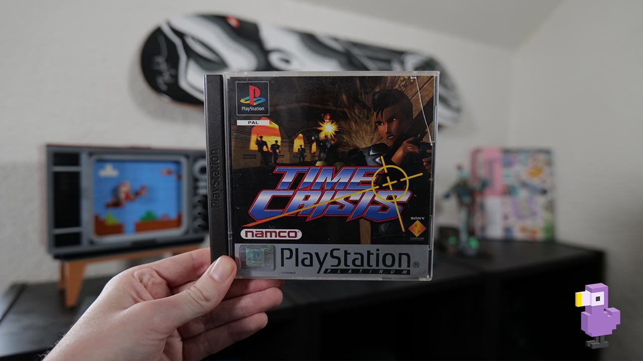 Game box for Time Crisis PS1