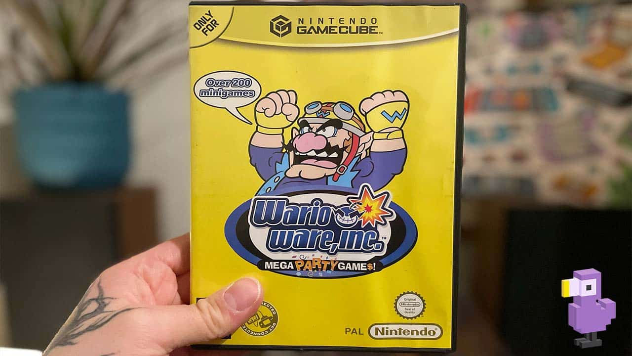 Wario Ware Inc Game Case Gamecube