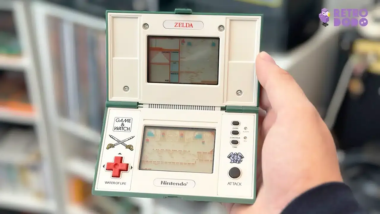 Zelda Game & Watch (1989) held by Brandon