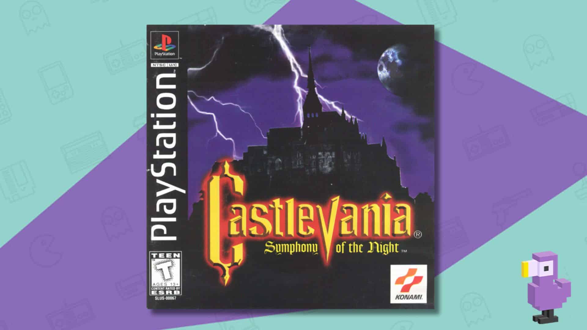 Castlevania: Symphony Of The Night PS1 game box