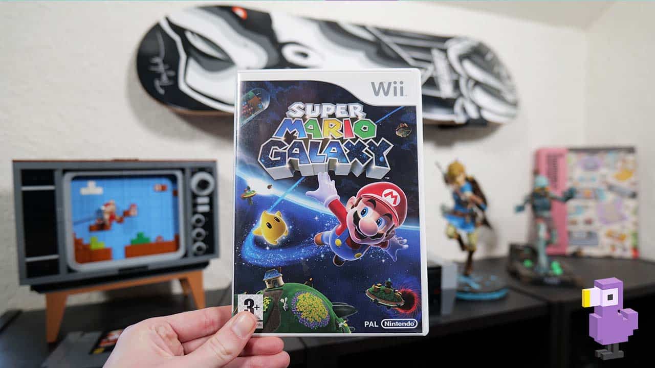 Super Mario Galaxy wii case