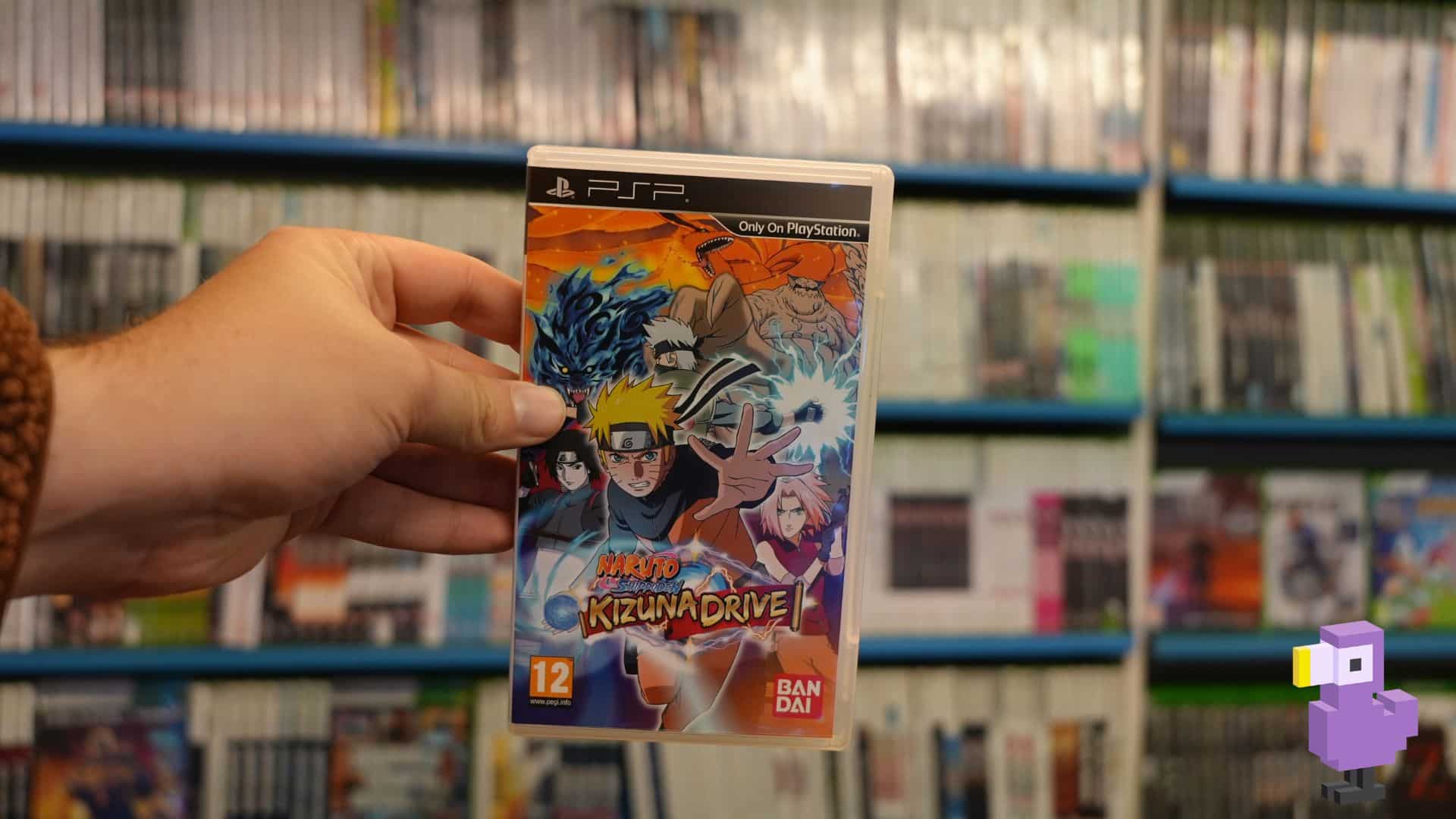 BEST NARUTO GAMES ON PSP. NARUTO SHIPPUDEN KIZUNA DRIVE GAME CASE.